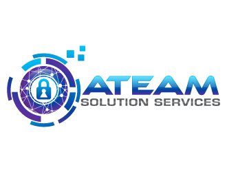 ATEAM Solution Services logo design by kgcreative