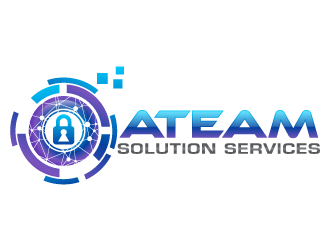 ATEAM Solution Services logo design by kgcreative