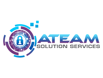 ATEAM Solution Services logo design by kgcreative