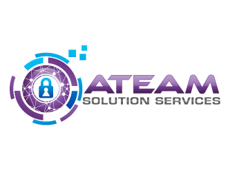 ATEAM Solution Services logo design by kgcreative