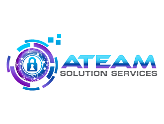 ATEAM Solution Services logo design by kgcreative