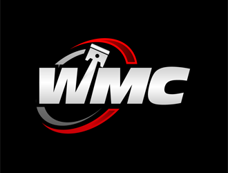 W M Customs logo design by enzidesign