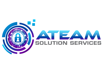 ATEAM Solution Services logo design by kgcreative