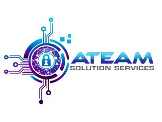 ATEAM Solution Services logo design by kgcreative