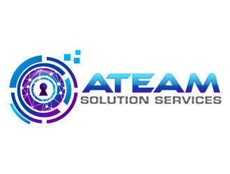 ATEAM Solution Services logo design by kgcreative