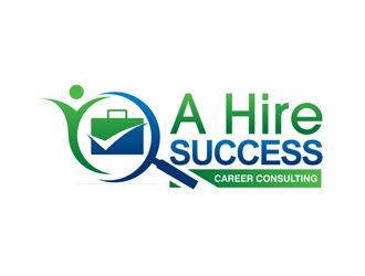 A Hire Success Career Consulting  logo design by enzidesign