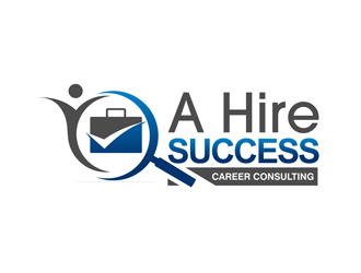 A Hire Success Career Consulting  logo design by enzidesign