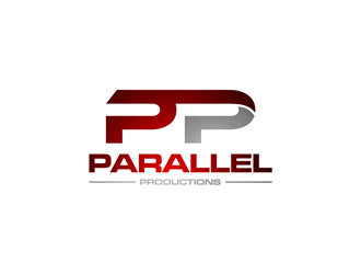 Parallel Productions logo design by EkoBooM