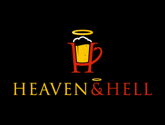 Heaven & Hell logo design by uyoxsoul