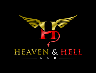 Heaven & Hell logo design by mutafailan