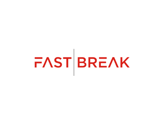 Fast Break logo design by EkoBooM