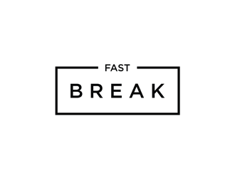 Fast Break logo design by EkoBooM