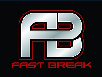 Fast Break logo design by rikFantastic