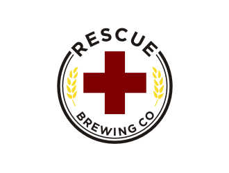 Rescue Brewing Co logo design by BintangDesign