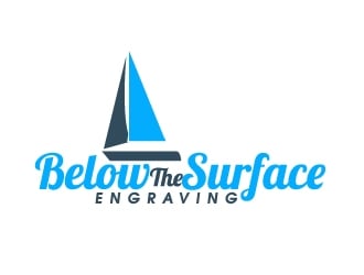 Below The Surface Engraving  logo design by ElonStark
