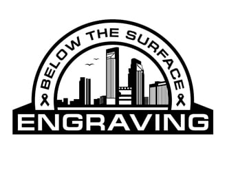 Below The Surface Engraving  logo design by DreamLogoDesign
