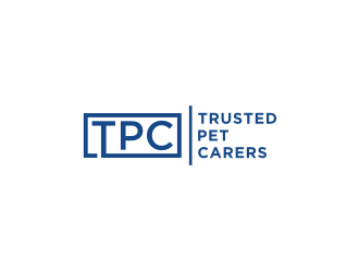 Trusted Pet Carers logo design by bricton