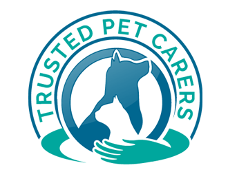 Trusted Pet Carers logo design by chuckiey