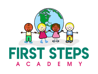 First Steps Academy logo design by JessicaLopes