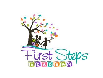 First Steps Academy logo design by tec343