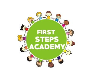 First Steps Academy logo design by gilkkj