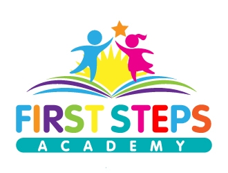 First Steps Academy logo design by jaize