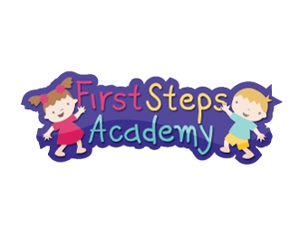 First Steps Academy logo design by ZQDesigns