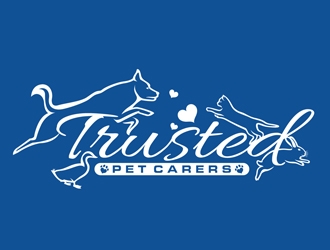 Trusted Pet Carers logo design by DreamLogoDesign