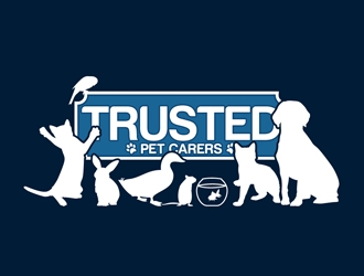 Trusted Pet Carers logo design by DreamLogoDesign