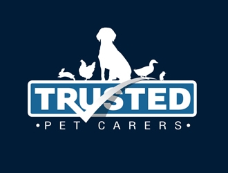 Trusted Pet Carers logo design by DreamLogoDesign