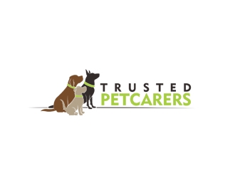 Trusted Pet Carers logo design by rahmatillah11