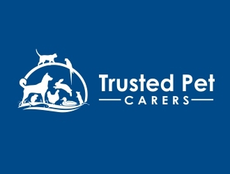 Trusted Pet Carers logo design by amar_mboiss