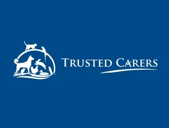 Trusted Pet Carers logo design by amar_mboiss