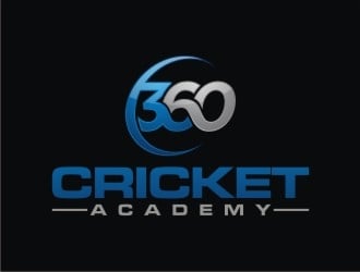 360 Cricket Academy logo design by agil
