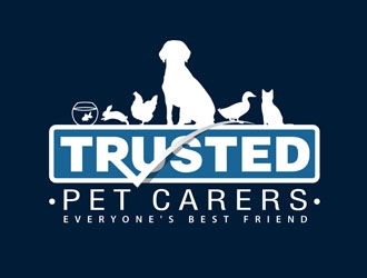 Trusted Pet Carers logo design by DreamLogoDesign