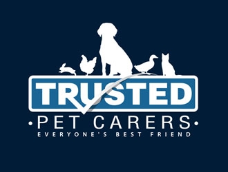 Trusted Pet Carers logo design by DreamLogoDesign