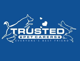 Trusted Pet Carers logo design by DreamLogoDesign