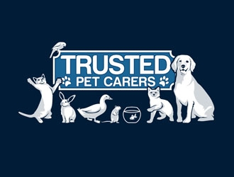 Trusted Pet Carers logo design by DreamLogoDesign