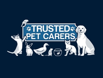 Trusted Pet Carers logo design by DreamLogoDesign