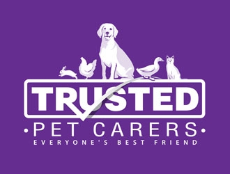 Trusted Pet Carers logo design by DreamLogoDesign