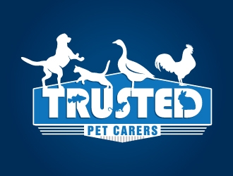 Trusted Pet Carers logo design by Suvendu