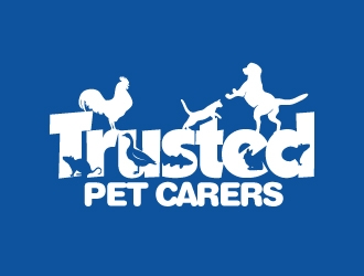 Trusted Pet Carers logo design by Suvendu