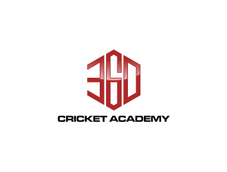 360 Cricket Academy logo design by rief