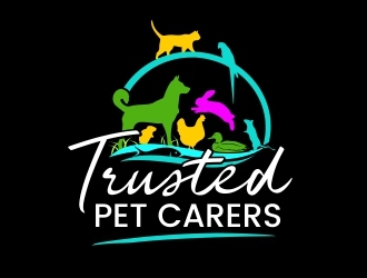 Trusted Pet Carers logo design by amar_mboiss