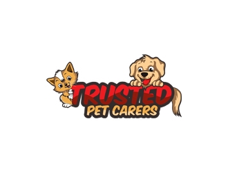 Trusted Pet Carers logo design by rahmatillah11