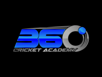 360 Cricket Academy logo design by fastsev