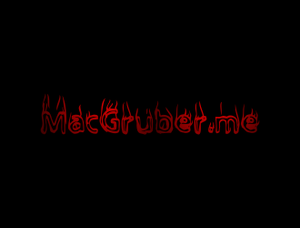 MacGruber.me logo design by BlessedArt