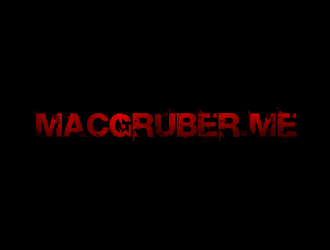 MacGruber.me logo design by BlessedArt