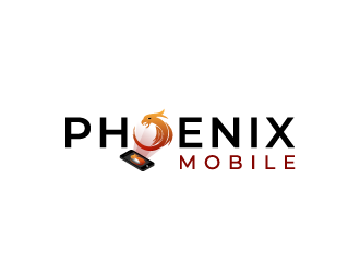 Phoenix Mobile logo design by Art_Chaza