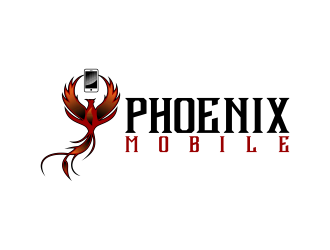 Phoenix Mobile logo design by Kruger